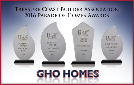 GHO Wins in the Parade of Homes