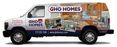 GHO Homes Company Van
