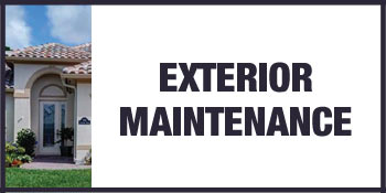 Exterior maintenance button