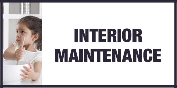 Interior maintenance button