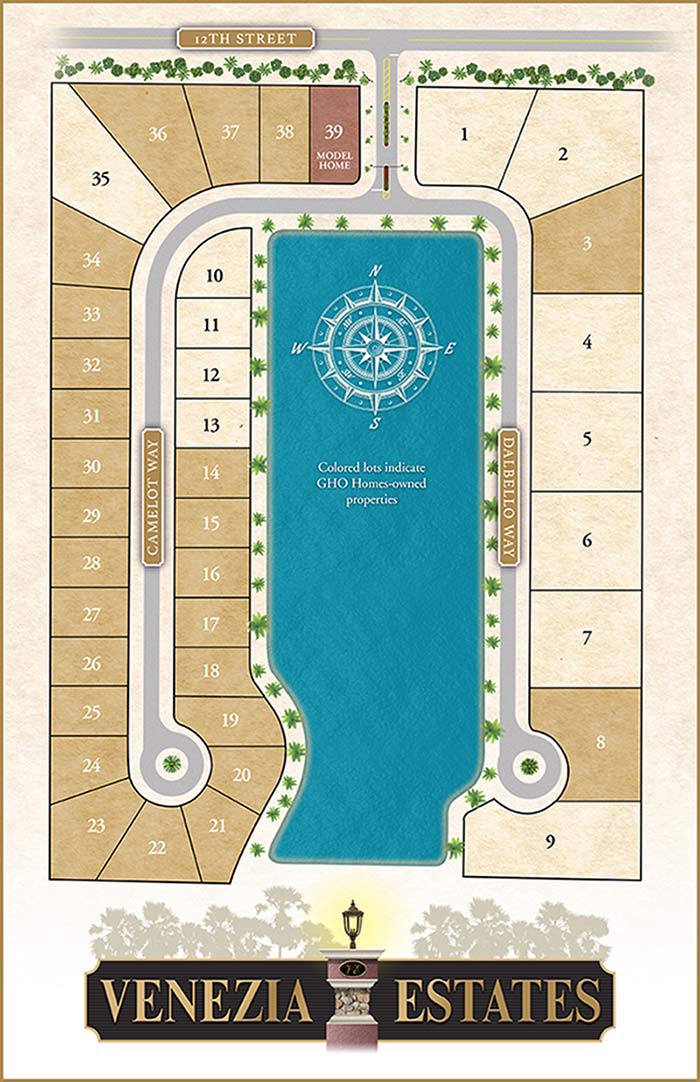 Venezia site plan