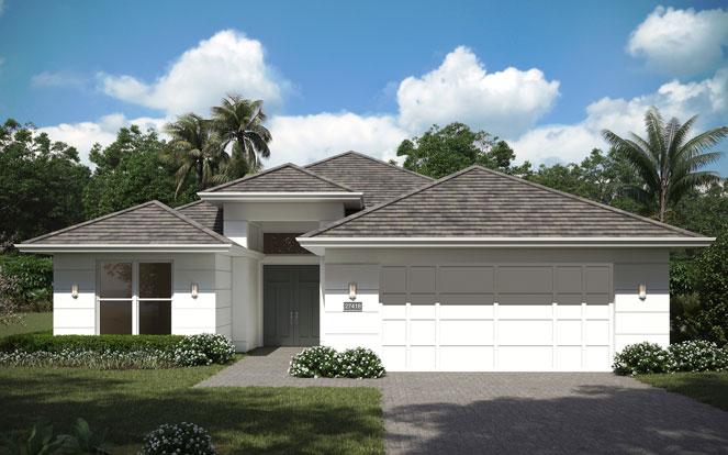 New home model Cypress in Lucaya Pointe