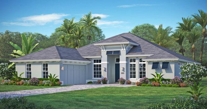 New home model Tavola in St. Lucie Collection