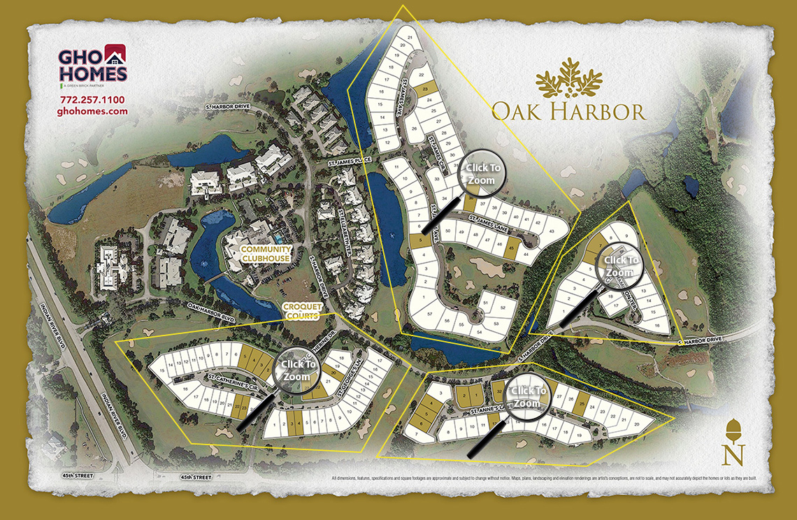 Oak Harbor site plan