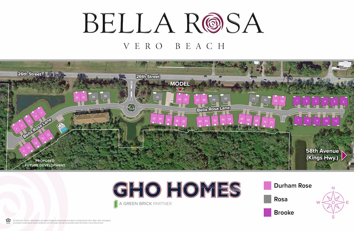 Bella Rosa site plan